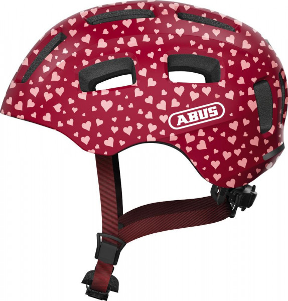 Abus Kinderhelm Youn-I 2.0 Cherry Heart