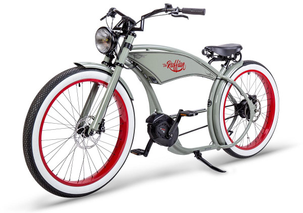 The Ruffian Zementgrau - Bosch CX / Gates 500Wh