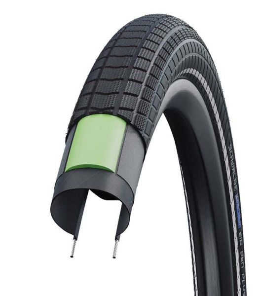 Reifen Schwalbe Big Ben Plus HS439 20x2.15"55-406 sw-SSkin Refl.GG Perf/E