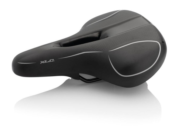 XLC City/Urban-Sattel Traveller II schwarz, Herren, 275x210mm, 710g