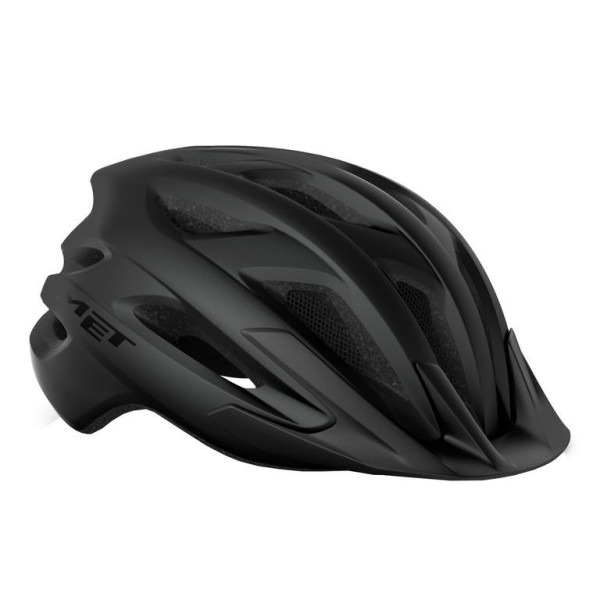 MET Crossover Fahrradhelm Schwarz